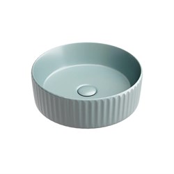 CERAMICA NOVA Element Умывальник чаша накладная круглая (цвет Зеленый Матовый) 360*360*115мм - фото 250395