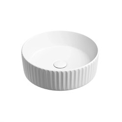 CERAMICA NOVA Element Умывальник чаша накладная круглая (цвет Белый Матовый) 360*360*115мм - фото 250421