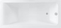AQUANET Bright Ванна акриловая прямоугольная встраиваемая / пристенная размер 165x70 см с каркасом, белый - фото 251958