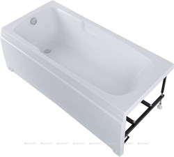 AQUANET Extra Ванна акриловая прямоугольная встраиваемая / пристенная размер 150x70 см с каркасом, белый - фото 252139