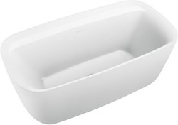 AQUANET Family Ванна акриловая овальная отдельностоящая / пристенная размер 170x80 см, белый - фото 252195