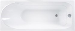 AQUANET West Ванна акриловая прямоугольная встраиваемая / пристенная размер 170x70 см с каркасом, белый - фото 252886