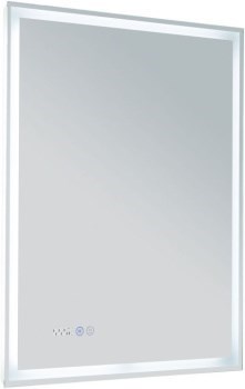 AQUANET Зеркало Оптима 60 белый матовый - фото 258635