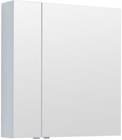 AQUANET Зеркальный шкаф Алвита New 80 Белый матовый - фото 259101
