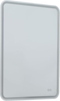 AQUANET Зеркало Ирис 60x80 с подсветкой LED - фото 259147