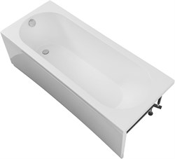 AQUANET Lotos Акриловая ванна Встраиваемая / пристенная прямоугольная с каркасом, размер 170x70 см,белый - фото 259801