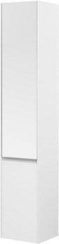 AQUANET Шкаф-Пенал подвесной / напольный Гласс 35 L белый - фото 259955