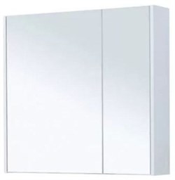 AQUANET Зеркальный шкаф Палермо 80 белый - фото 260153
