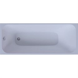 AQUATEK Мия Ванна пристенная прямоугольная без панелей, каркаса и слив-перелива размер 180x70 см, белый - фото 262570