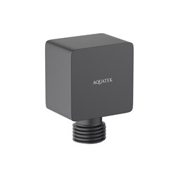 AQUATEK Шланговое подсоединение , матовый черный AQ2459MB AQ2459MB - фото 264322