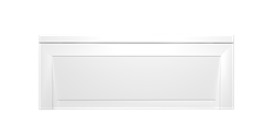 TIMO Фронтальная панель для ванны, белый FP17S - фото 266120