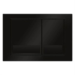 VECONI Кнопка смыва Square VFS-BL, 150х220х13, пластик, черный VFS001BL - фото 267390