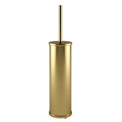 WASSERKRAFT NEW K-1027BRUSHED GOLD  Щетка для унитаза напольная, золото матовое K-1027BG - фото 281938