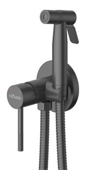 CEZARES Relax Гигиенический душ со смесителем, черный матовый RELAX-DIF-NOP - фото 282606