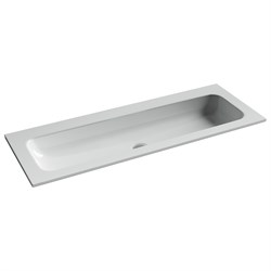 CERAMICA NOVA Grace Раковина накладная прямоугольная, без отверстия под смеситель 1210*457*137 мм, цвет белый CN7016wx - фото 285285