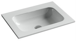 CERAMICA NOVA Grace Раковина накладная прямоугольная, без отверстия  под смеситель,  610*457*137мм, цвет белый CN7011wx - фото 285308
