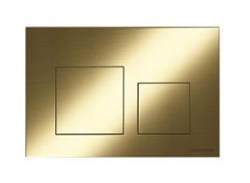 CERAMICA NOVA Balance/Square Кнопка смыва, клавиши Square, цвет брашированное золото CN12-002BG - фото 285620