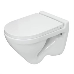 SANITA LUXE Унитаз подвесной Attica 345х495х400 с сидением микролифт (WC.WH/Attica/DM/WHT.G/S1) WC.WH/Attica/DM/WHT.G/S1 - фото 286468