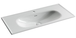 CERAMICA NOVA Sabo Раковина накладная с отверстием под смеситель 1000x460x130, белый CN13003 - фото 288008