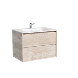 SANCOS Marmi 2.0 Тумба подвесная 690х445х520 с двумя ящиками оснащенными доводчиками скрытого монтажа, дуб галифакс натуральный, арт. MR2.070EG MR2.070EG - фото 296569