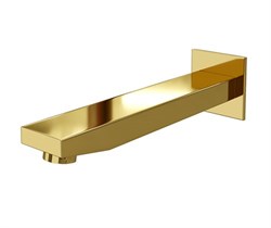 WASSERKRAFT Sauer 7100 A187 Настенный излив для ванны, золото WASSERKRAFT A187 - фото 304343