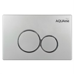 AQUAme Панель смыва для инсталляции, сатин AQM4101S - фото 304992