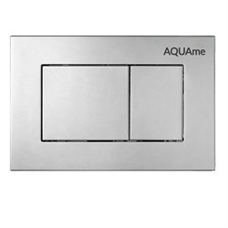 AQUAme Панель смыва для инсталляции, сатин AQM4102S - фото 305000