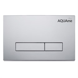 AQUAme Панель смыва для инсталляции, хром AQM4103CR - фото 305002
