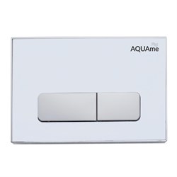 AQUAme Панель смыва для инсталляции акриловая, белый AQM4104W - фото 305012
