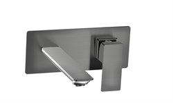 AQUAme Savona Смеситель для раковины, настен., на 2 отв., Комплект, металл AQM6815GM - фото 305770