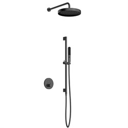 AQUAme Набор для комплектации душа с термостатом, Gun metal AQM8401GM - фото 306150
