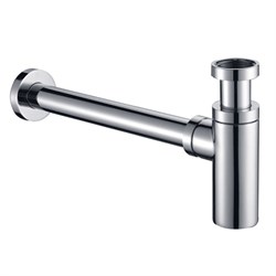 AQUAme Сифон для раковины латунный, Хром AQM7010CR - фото 306225