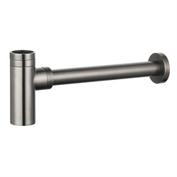 AQUAme Сифон для раковины латунный, Gun metal AQM7010GM - фото 306231