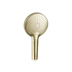AQUAme Ручной душ, 120 мм, 3 режима, золото шлифованное AQM8510BG - фото 306309