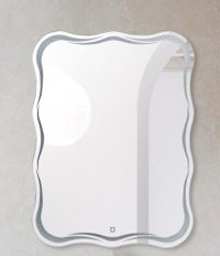BELBAGNO Зеркало со встроенным светильником и сенсорным выключателем, 12W, 220-240V, 600x30x800 - фото 55404