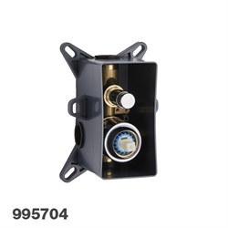 PALAZZANI PBox встроенная часть для смесителя на 2 потребителя - фото 7743