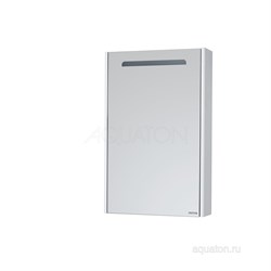 AQUATON Сильва 60 Зеркальный шкафчик 1A216202SI - фото 99069