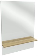 JACOB DELAFON Furniture Elements Высокое зеркало с меламиновой полочкой 79 см