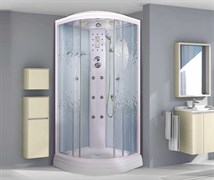NIAGARA Premium Душевая кабина NG-302-01N (1000х1000х2200) низкий поддон (16 см) стекло МОЗАИКА