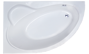 ROYAL BATH Alpine 140х95 Акриловая ванна асимметричная, левая