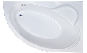 ROYAL BATH Alpine 140х95 Акриловая ванна асимметричная, правая