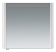 AM.PM Sensation, зеркало, зеркальный шкаф, правый,80 см, с подсветкой, белый, глянец, шт