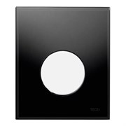 TECEloop Urinal,  стекло черное, клав. белая.