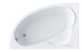 SANTEK Sri Lanka L 150х100 Ванна акриловая асимметричная, левая