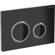 Клавиша смыва Geberit Geberit Sigma 21 115.884.SJ.1 Черная Хром Клавиша смыва Geberit Geberit Sigma 21 115.884.SJ.1 Черная Хром