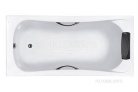 Ванна акриловая Roca BeCool 170x80 прямоугольная белая ZRU9302852