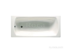 Ванна стальная Roca Swing 180x80 с отверстиями для ручек, 2,4мм, anti-slip 2200E0000