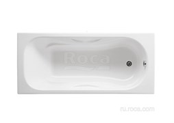 Ванна чугунная Roca Malibu 150x75 без отверстий для ручек, anti-slip 231560000