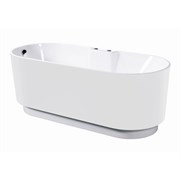 ORANS Акриловая ванна BT-NL601- FTSI White / with air massage (1750x750x650)