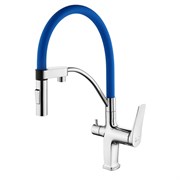 LEMARK Смеситель Comfort LM3074C-Blue для кухни с подключением к фильтру с питьевой водой